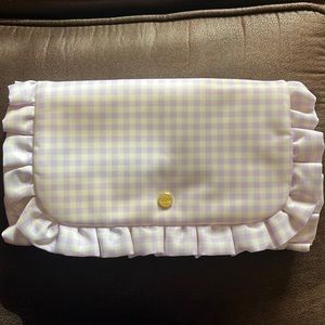 Stoney Clover Lane Lavender Gingham Jewelry Roll
